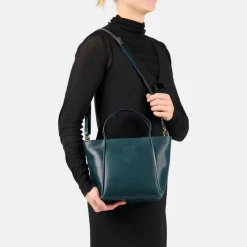 Schoudertassen|Handtassen>Burkely Fine Florence Handbag teal