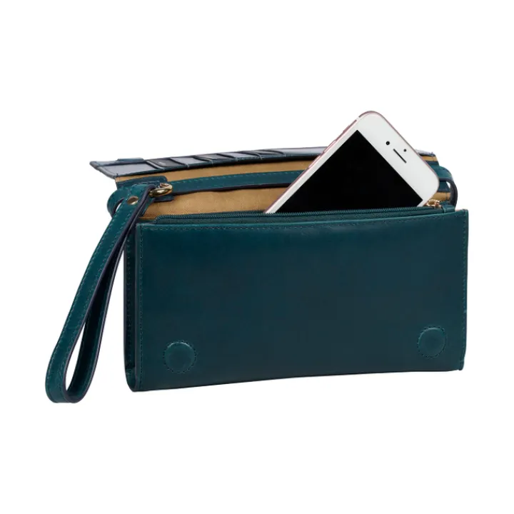 Telefoontasjes|Crossbody>Burkely Fine Florence Phonebag teal