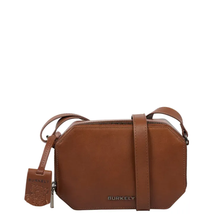 Schoudertassen|Crossbody>Burkely Nocturnal Nova Box Bag cognac