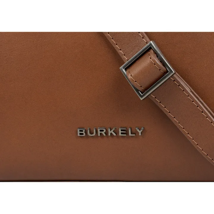 Schoudertassen|Crossbody>Burkely Nocturnal Nova Box Bag cognac