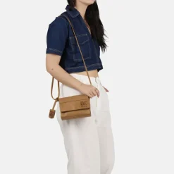 Schoudertassen|Crossbody>Burkely Rogue Robyn Crossbody Flap cool cognac