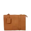Schoudertassen|Crossbody>Burkely Soft Skylar Double Pocket Flap cozy cognac
