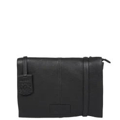 Schoudertassen|Crossbody>Burkely Soft Skylar Double Pocket Flap black
