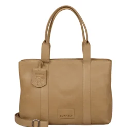 Laptop Schoudertassen|Leren Laptoptassen>Burkely Soft Skylar Handbag natural nude