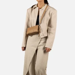 Schoudertassen|Crossbody>Burkely Soft Skylar Triple Pocket Zip cozy cognac