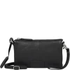Schoudertassen|Crossbody>Burkely Soft Skylar Triple Pocket Zip black