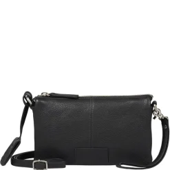 Schoudertassen|Crossbody>Burkely Soft Skylar Triple Pocket Zip black