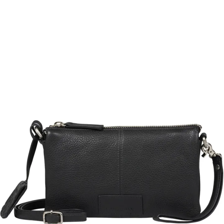 Schoudertassen|Crossbody>Burkely Soft Skylar Triple Pocket Zip black