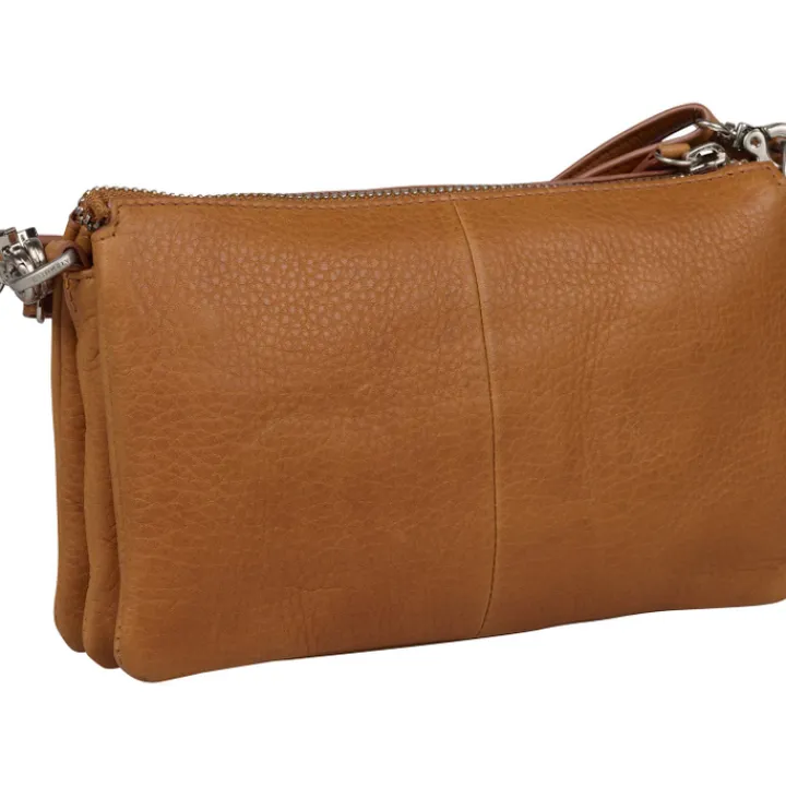 Schoudertassen|Crossbody>Burkely Soft Skylar Triple Pocket Zip natural nude