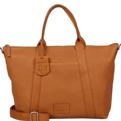 15.6 Inch Laptoptassen|Laptop Schoudertassen>Burkely Soft Skylar Workbag 15.6" cozy cognac