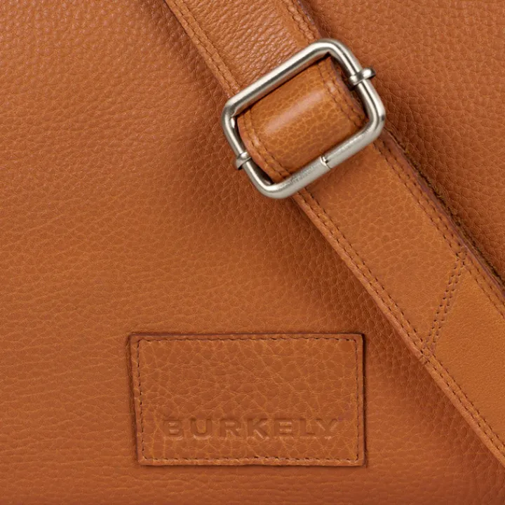 15.6 Inch Laptoptassen|Laptop Schoudertassen>Burkely Soft Skylar Workbag 15.6" cozy cognac