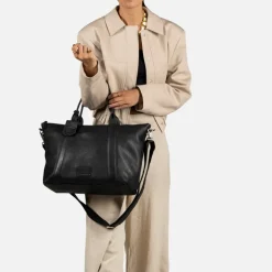 15.6 Inch Laptoptassen|Laptop Schoudertassen>Burkely Soft Skylar Workbag 15.6" black