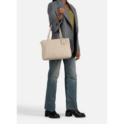 Laptop Schoudertassen|Leren Laptoptassen>Burkely Soft Skylar Workbag 13.3" generous grey