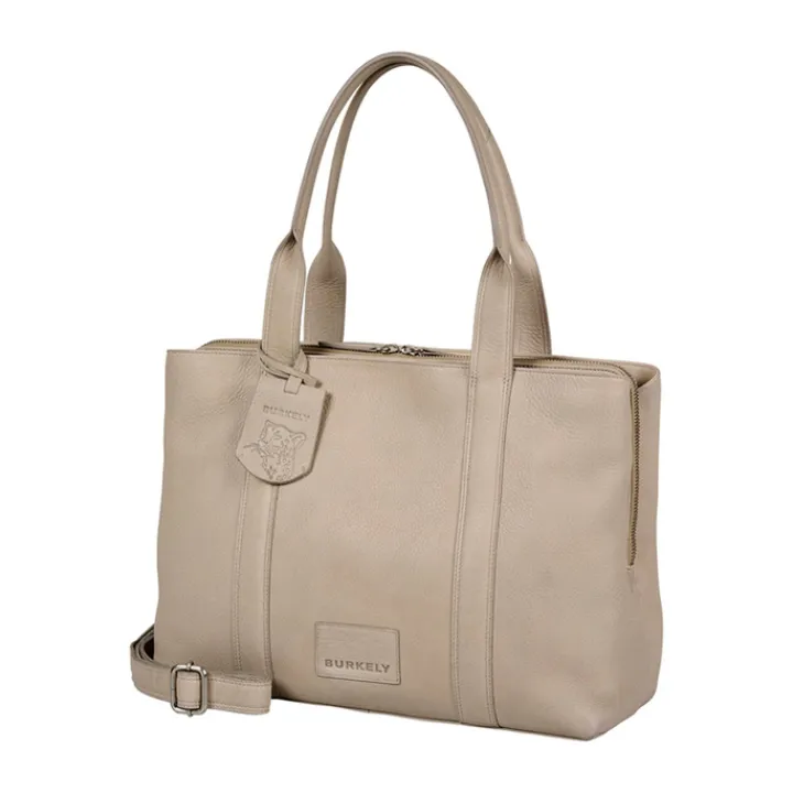 Laptop Schoudertassen|Leren Laptoptassen>Burkely Soft Skylar Workbag 13.3" generous grey