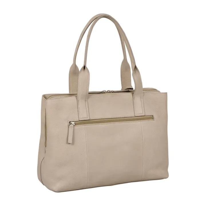 Laptop Schoudertassen|Leren Laptoptassen>Burkely Soft Skylar Workbag 13.3" generous grey