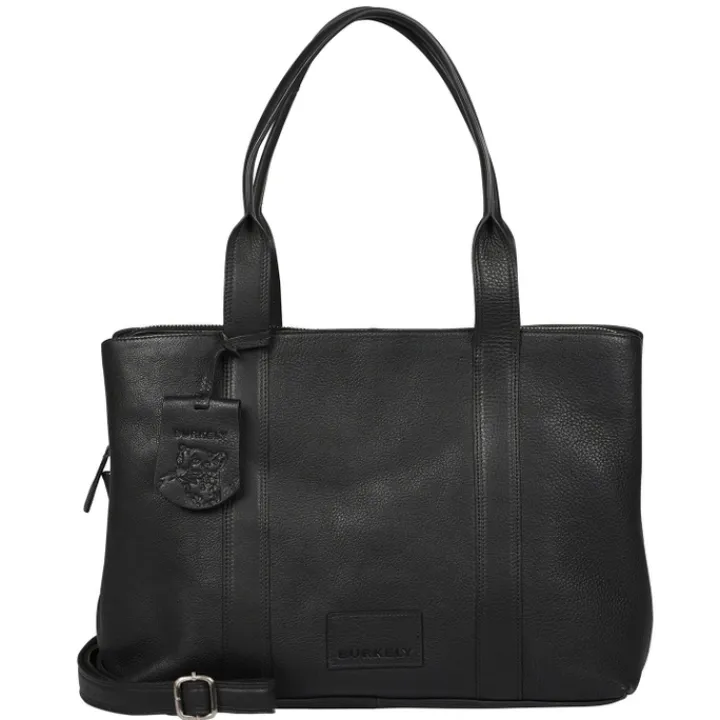 Laptop Schoudertassen|Leren Laptoptassen>Burkely Soft Skylar Workbag 13.3" black