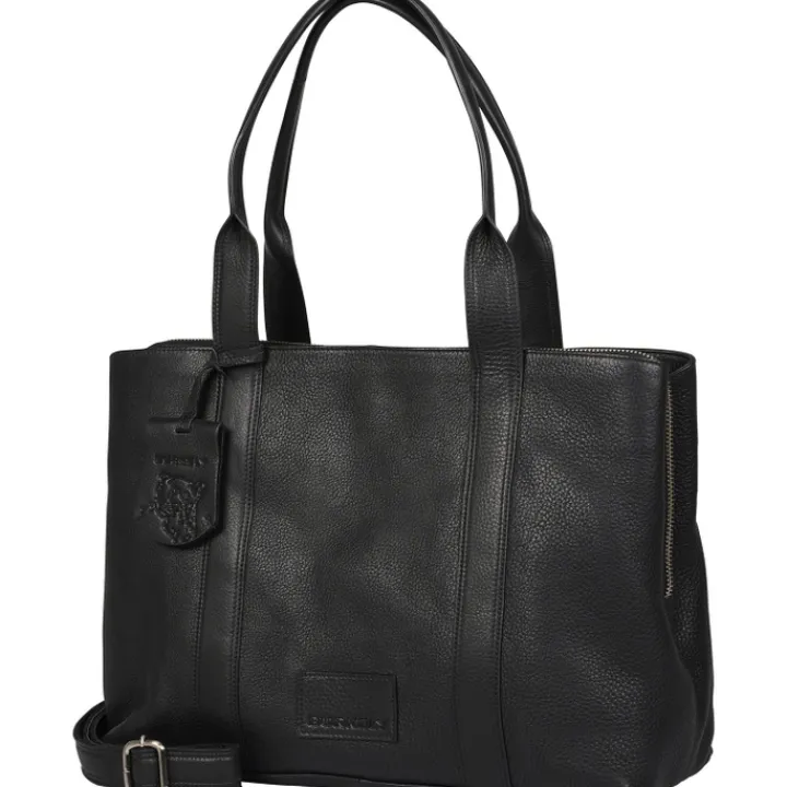 Laptop Schoudertassen|Leren Laptoptassen>Burkely Soft Skylar Workbag 13.3" black