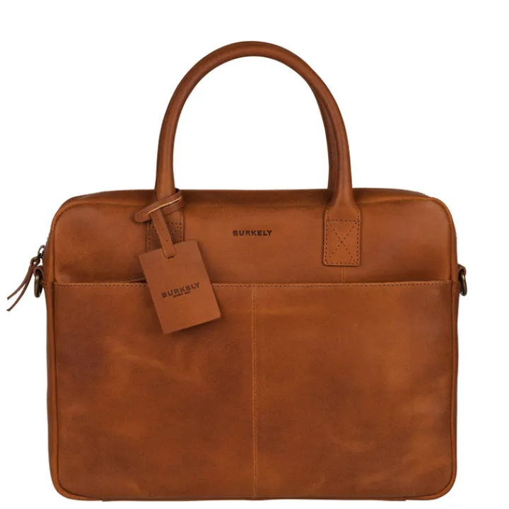 Aktetassen|Herentassen>Burkely Vintage Jack Worker 13.3'' cognac