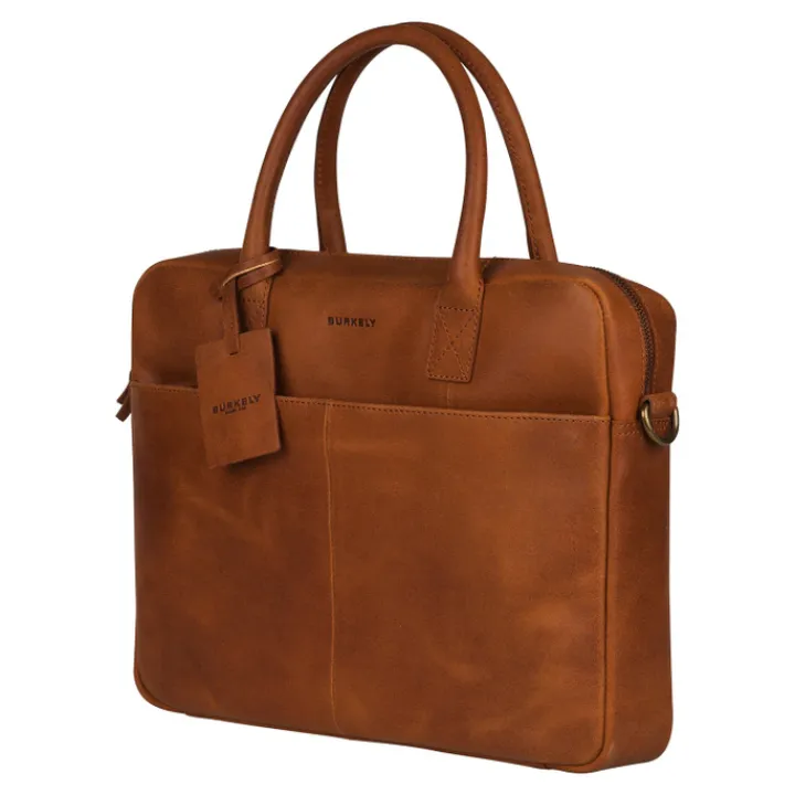 Aktetassen|Herentassen>Burkely Vintage Jack Worker 13.3'' cognac