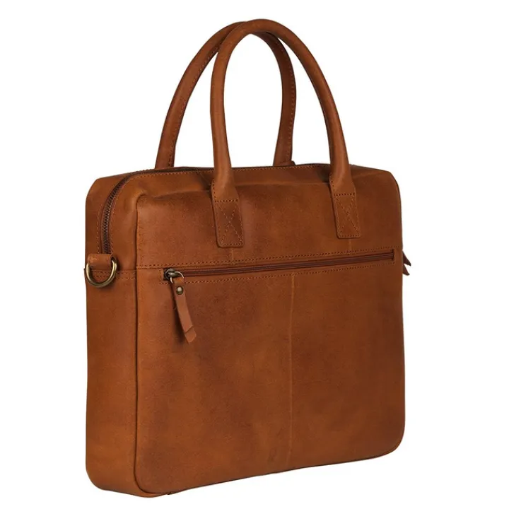 Aktetassen|Herentassen>Burkely Vintage Jack Worker 13.3'' cognac