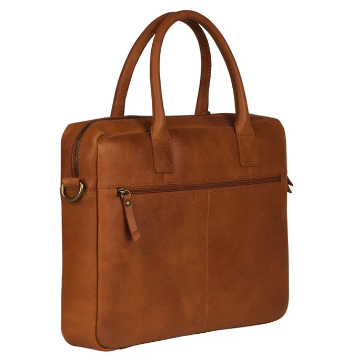 Aktetassen|Herentassen>Burkely Vintage Jack Worker 13.3'' cognac