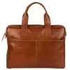 Aktetassen|Herentassen>Burkely Vintage Laptop Bag 15.6" cognac