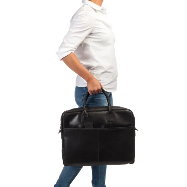 Aktetassen|Herentassen>Burkely Vintage Max Worker 17.3" black