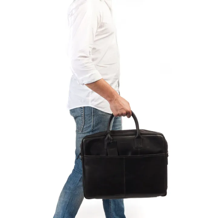 Aktetassen|Herentassen>Burkely Vintage Max Worker 17.3" black