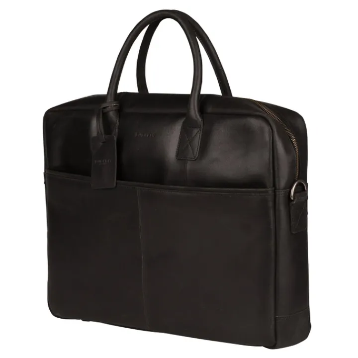 Aktetassen|Herentassen>Burkely Vintage Max Worker 17.3" black