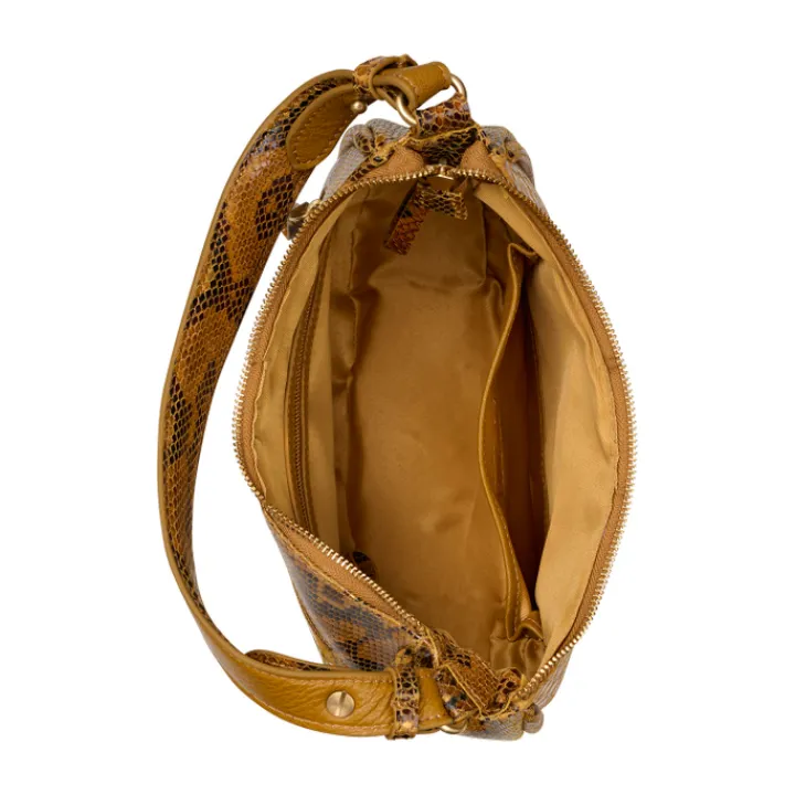 Schoudertassen|Crossbody>Burkely Vintage Veda Shoulderbag python