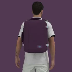 Daypack|Handbagage Reistassen>CabinZero Classic 36L Ultra Light Cabin Bag midnight purple