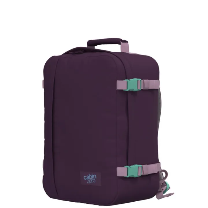 Daypack|Handbagage Reistassen>CabinZero Classic 36L Ultra Light Cabin Bag midnight purple