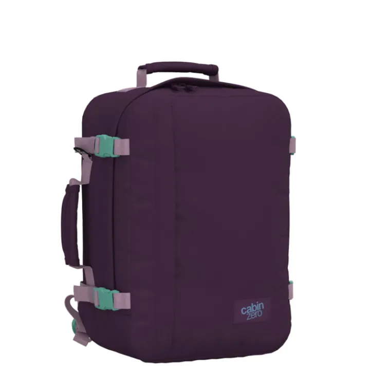 Daypack|Handbagage Reistassen>CabinZero Classic 36L Ultra Light Cabin Bag midnight purple
