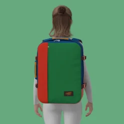 Grote Rugzakken|Heren Rugzakken>CabinZero Classic 44L Ultra Light Cabin Bag tropical blocks