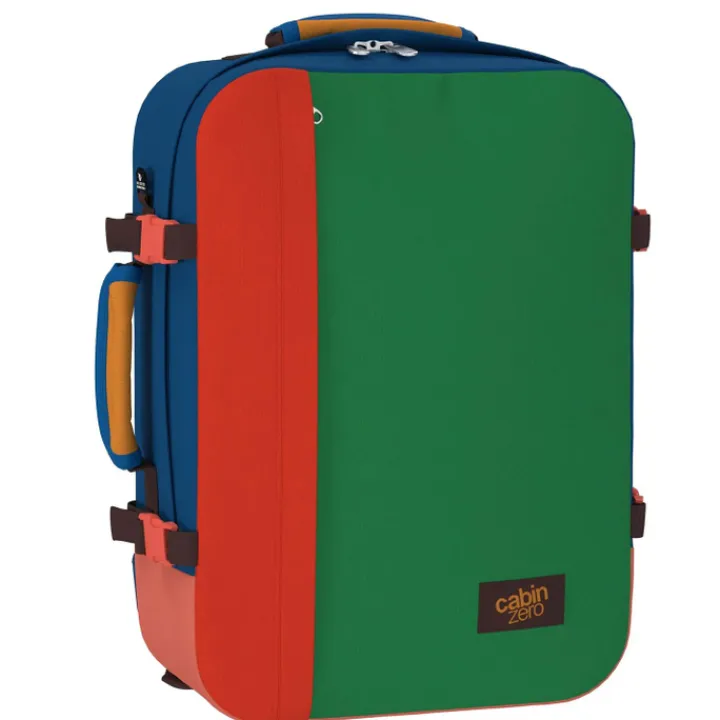 Grote Rugzakken|Heren Rugzakken>CabinZero Classic 44L Ultra Light Cabin Bag tropical blocks