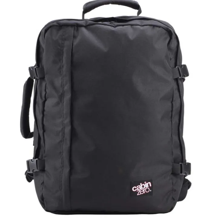 Grote Rugzakken|Heren Rugzakken>CabinZero Classic 44L Ultra Light Cabin Bag absolute black
