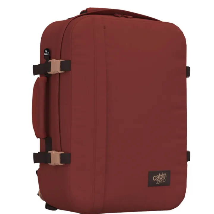 Grote Rugzakken|Heren Rugzakken>CabinZero Classic 44L Ultra Light Cabin Bag sangria red