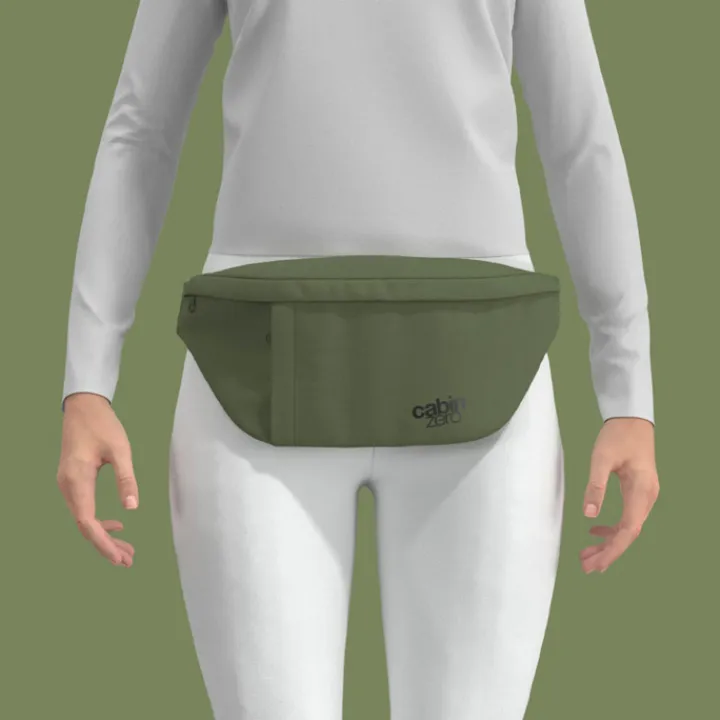 Heuptassen|Crossbody>CabinZero Classic Waistbag 2L georgian khaki
