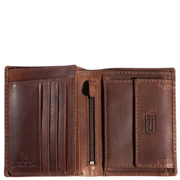 Leren Portemonnees|Heren Portemonnees>Camel Active Salamanca Portemonnee bruin