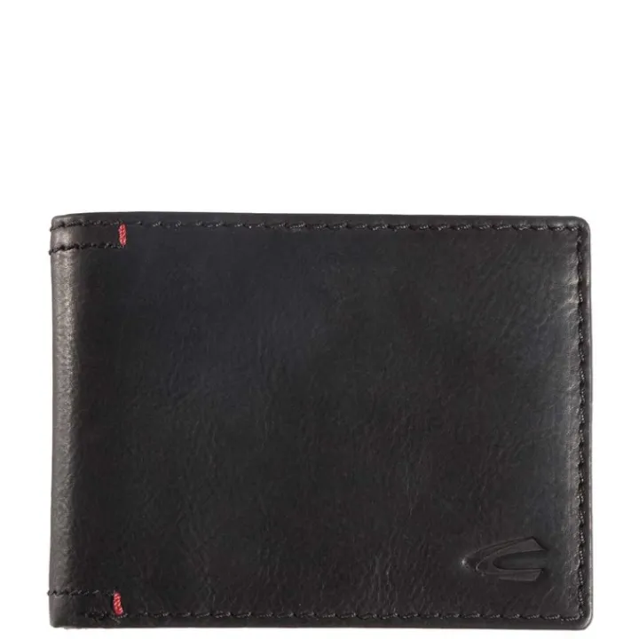 Kleine Portemonnees|Leren Portemonnees>Camel Active Salamanca Portemonnee black