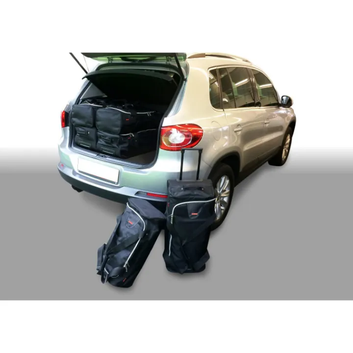 Autotassen>Car-Bags Volkswagen Tiguan (5N) 2007-2015 Laadvloer Hoog