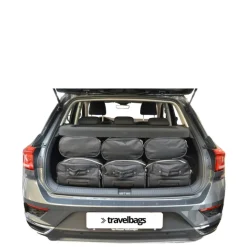 Autotassen>Car-Bags Volkswagen T-Roc (A1) 2017-heden 5-deurs hatchback Laadvloer Hoog