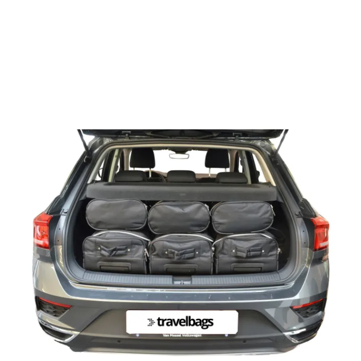 Autotassen>Car-Bags Volkswagen T-Roc (A1) 2017-heden 5-deurs hatchback Laadvloer Hoog
