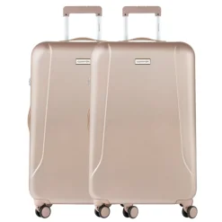 Koffersets|Reiskoffers>CarryOn Skyhopper 78 Set van 2 champagne