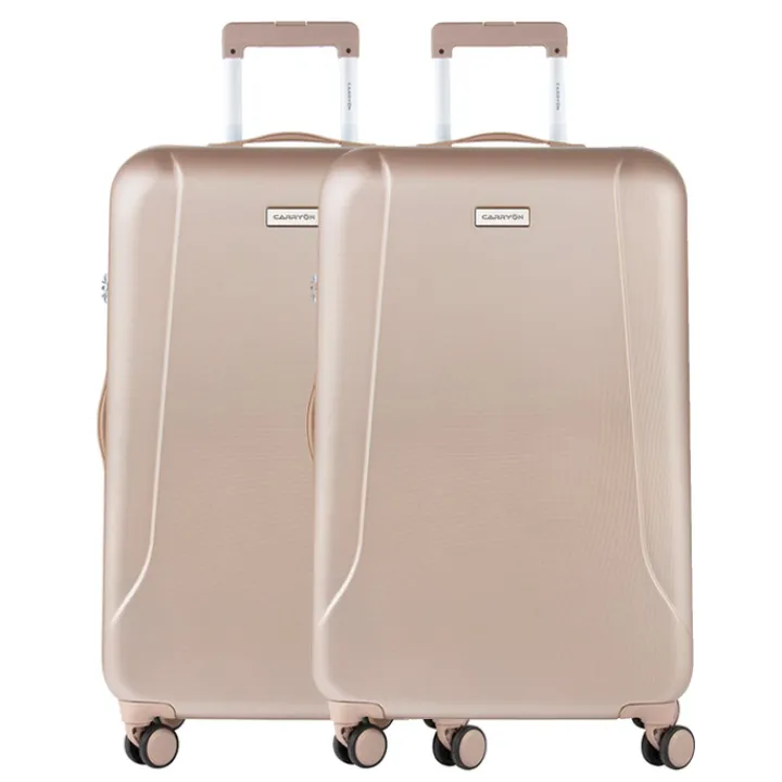 Koffersets|Reiskoffers>CarryOn Skyhopper 78 Set van 2 champagne