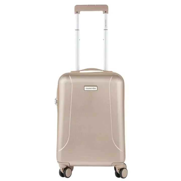 Transavia Trolleys|Klm Trolleys>CarryOn Skyhopper 4 Wiel Trolley 55 champagne
