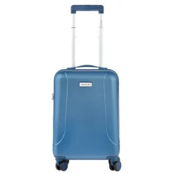 Transavia Trolleys|Klm Trolleys>CarryOn Skyhopper 4 Wiel Trolley 55 cool blue