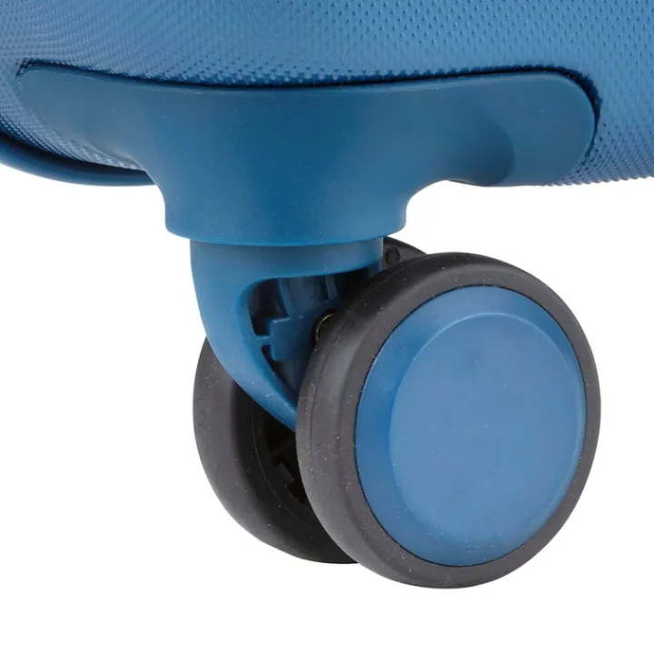 Transavia Trolleys|Klm Trolleys>CarryOn Skyhopper 4 Wiel Trolley 55 cool blue