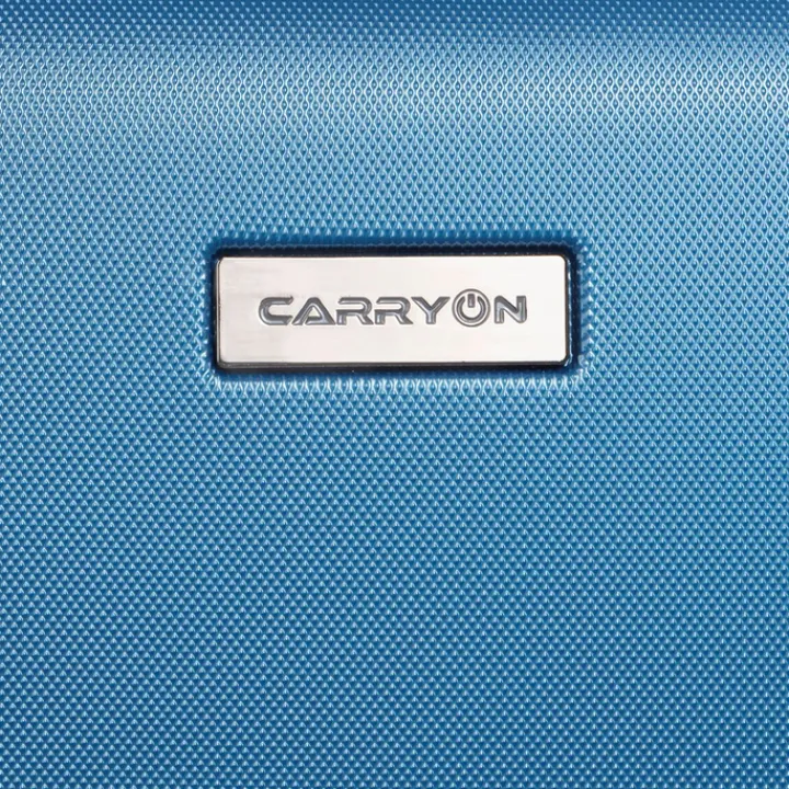 Transavia Trolleys|Klm Trolleys>CarryOn Skyhopper 4 Wiel Trolley 55 cool blue