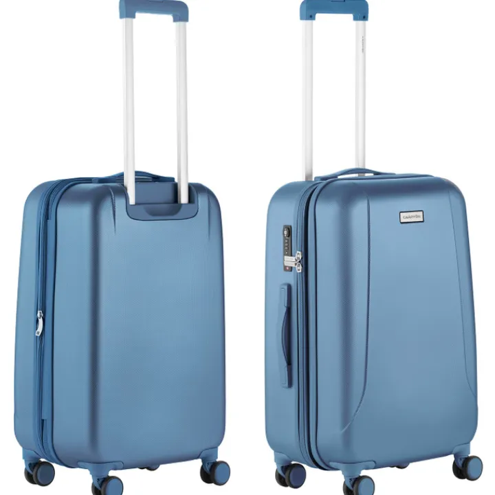 Reistrolleys|Reiskoffers>CarryOn Skyhopper 4 Wiel Trolley 68 Expandable cool blue